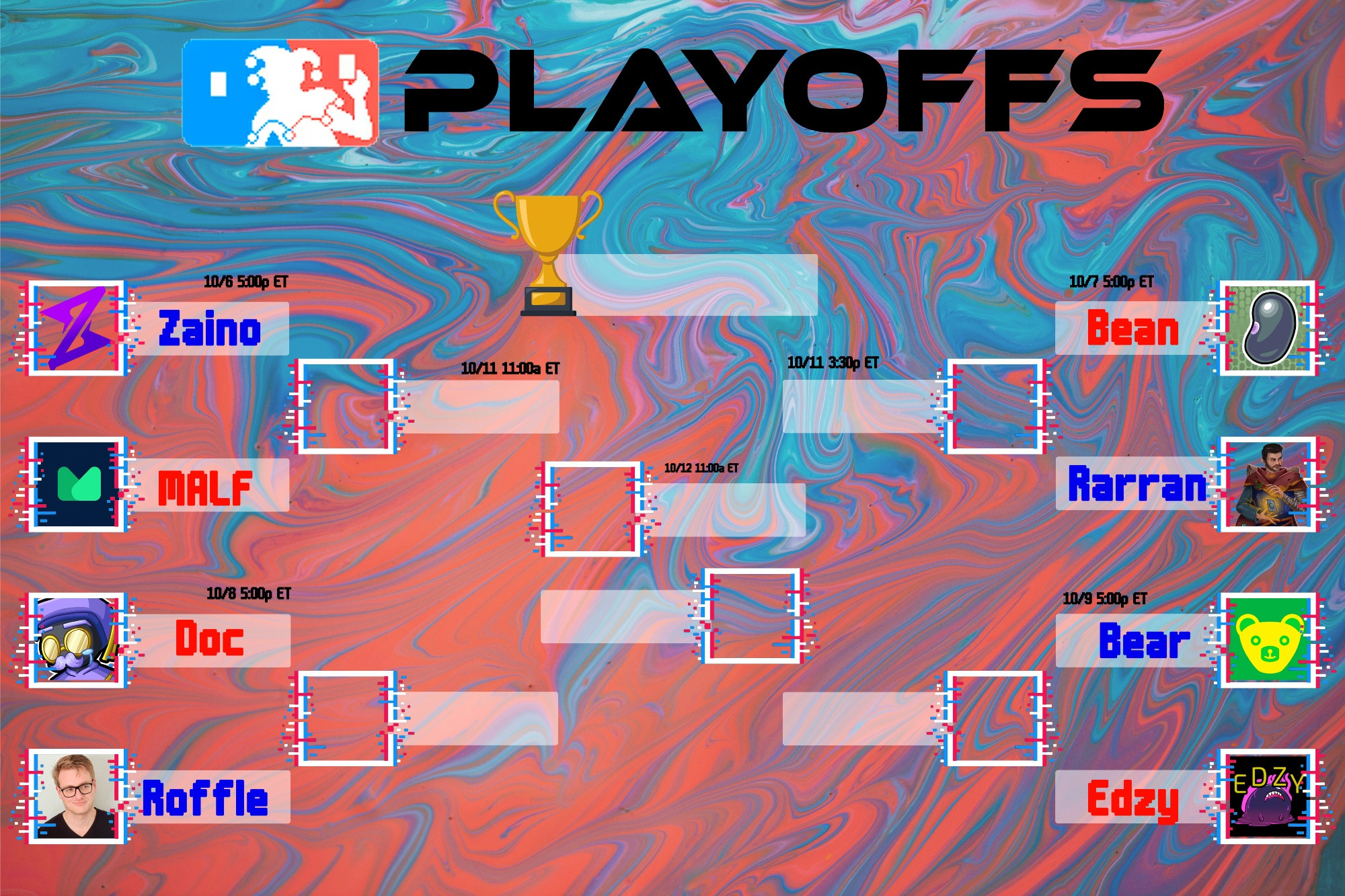 Major League Playoffs! Who you got going all the way?